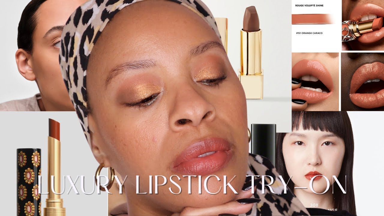 Luxury Lipstick Haul & Try On