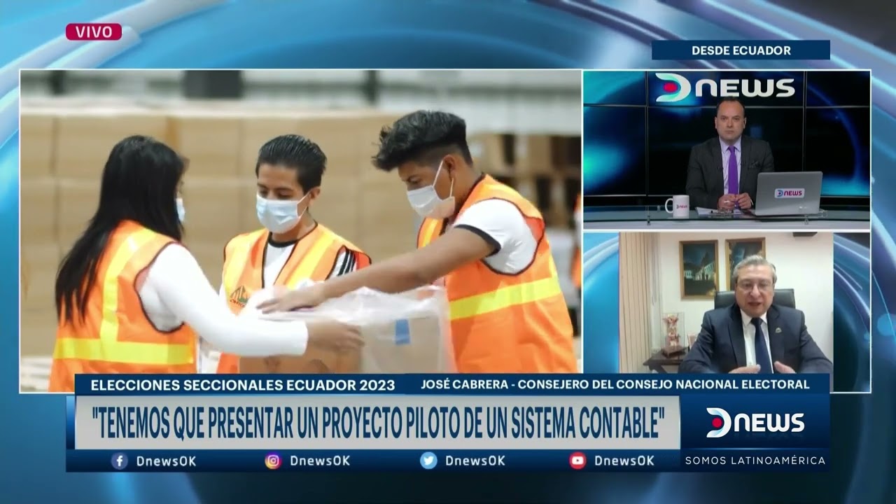 José Cabrera en #DNews sobre las eleccione seccionales en Ecuador
