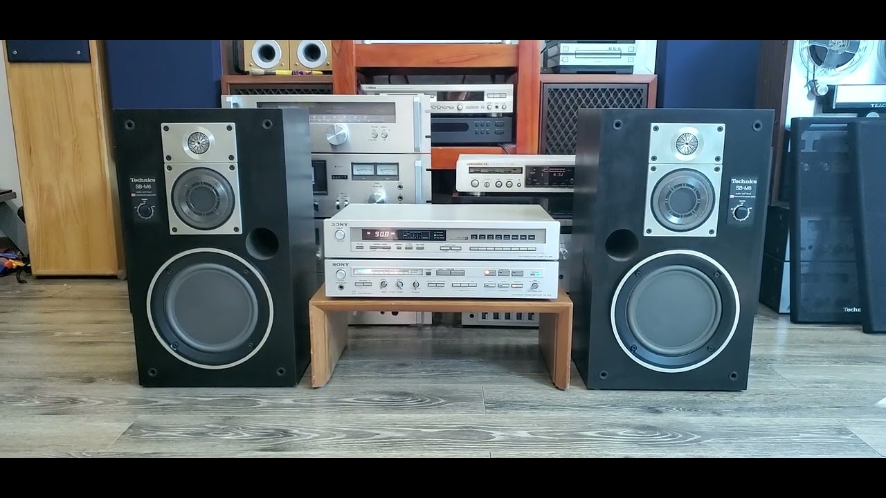 Loa Technics SB-M6, Amply và tuner Sony TA-F55. lh 0915383268