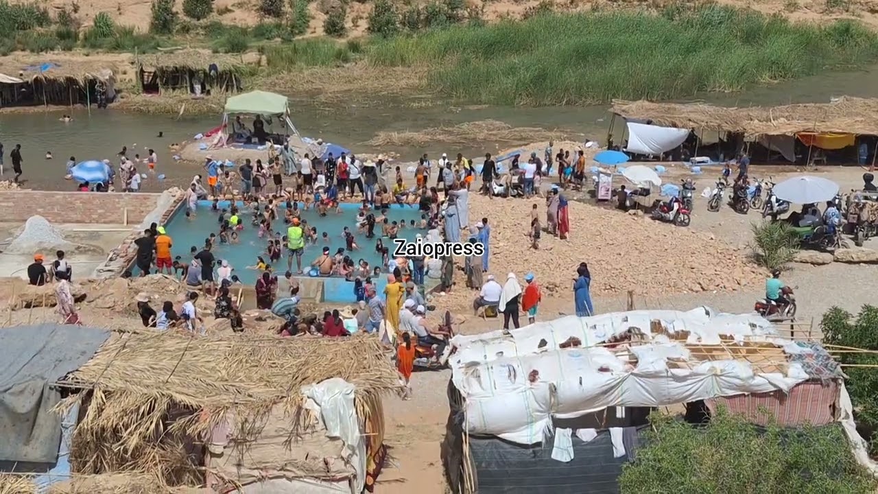 اكتظاظ كبير بحامة مولاي علي بجماعة #أولاد ستوت إقليم #الناظور#المغرب #اكسبلور #zaiopress