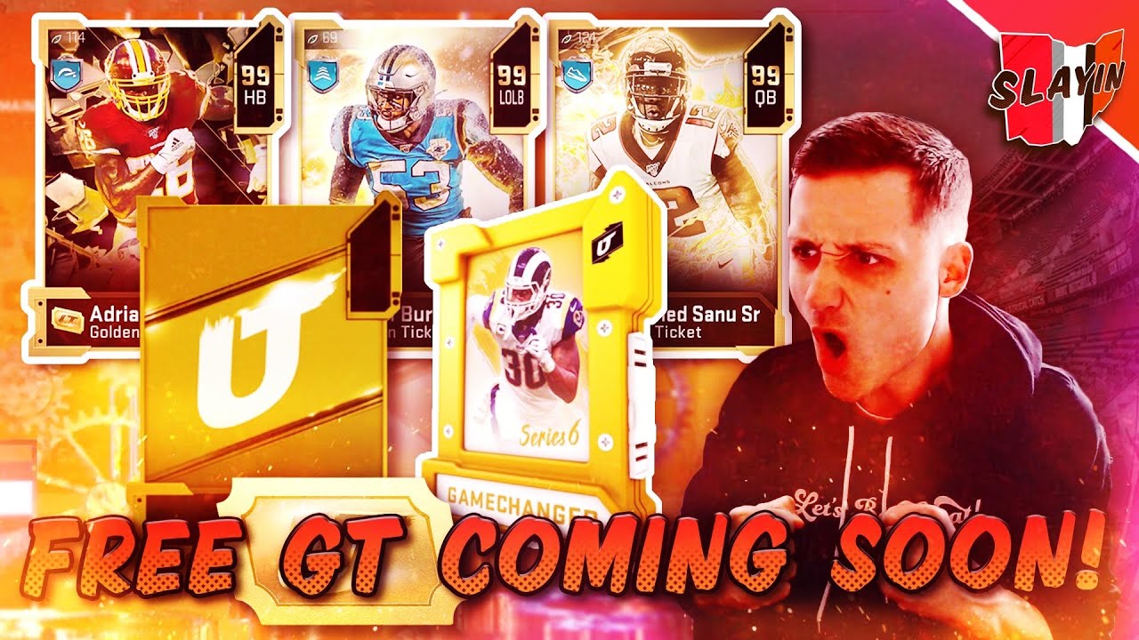 *FREE GOLDEN TICKET* All GAMECHANGER & GAG PACKS For New Golden Tickets! Madden 20 Pack Opening