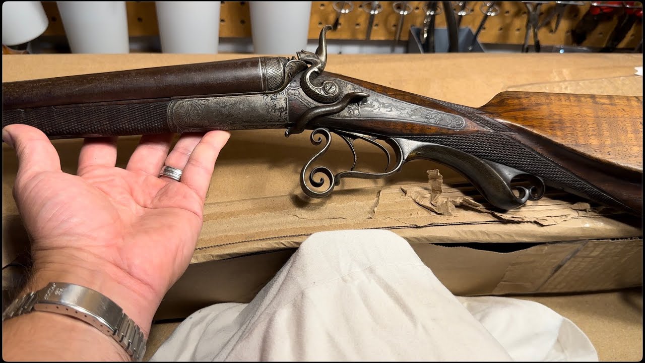 Unboxing an Antique Hammer Gun