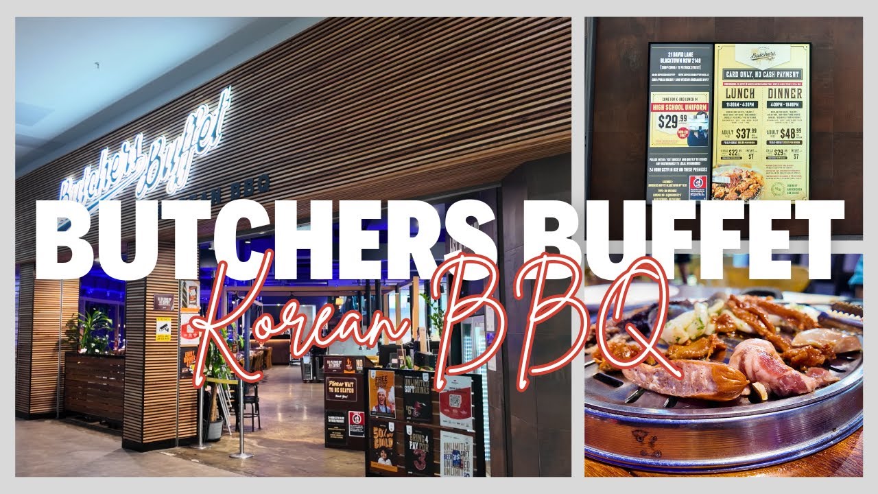 Unlimited Korean BBQ at Butchers Buffet in Blacktown, Sydney, Australia!