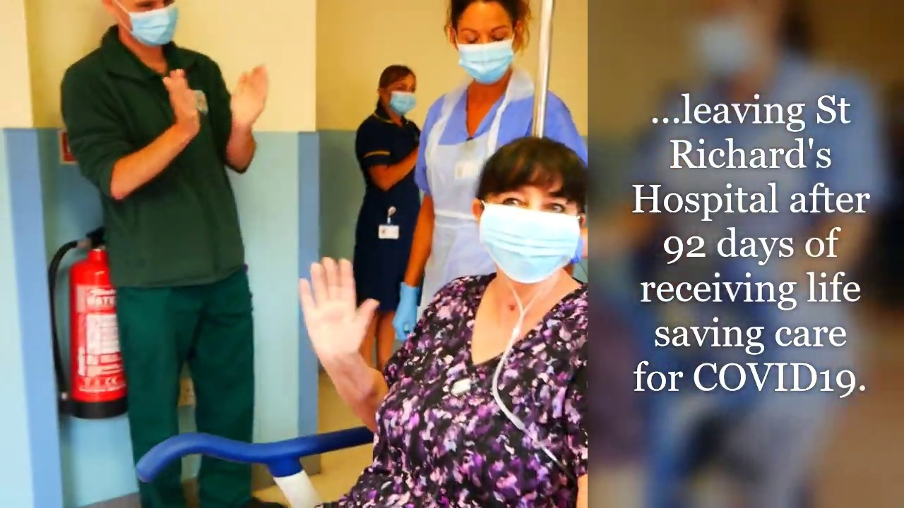 Longest Staying COVID19 patient leaves St Richard's Hospital
