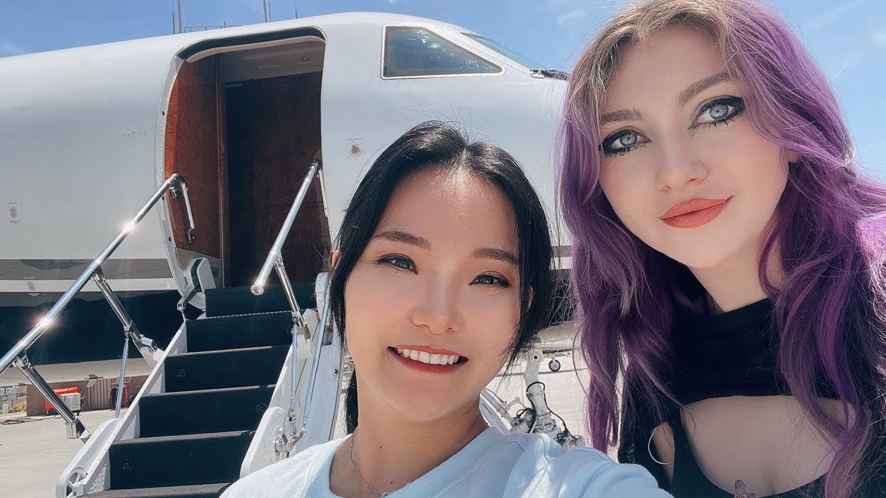 I FLEW ON A PRIVATE JET