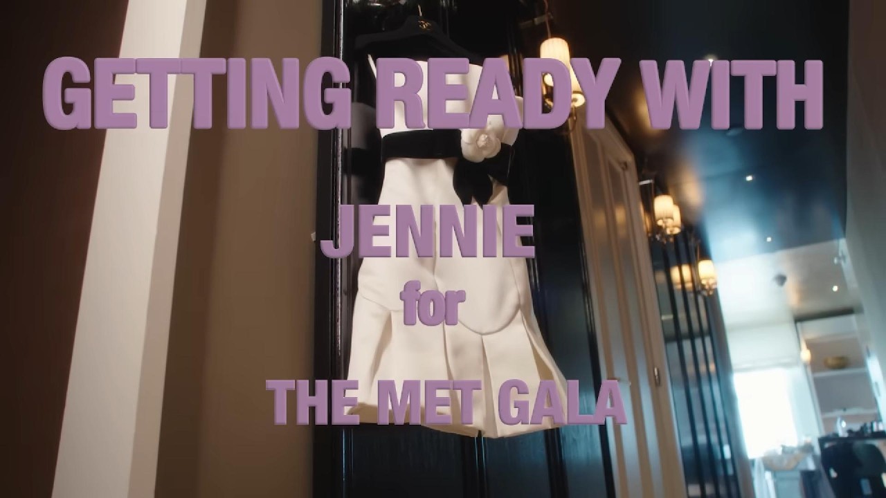 [한영자막] 제니 영어 인터뷰 | GET READY WITH JENNIE FOR MET GALA