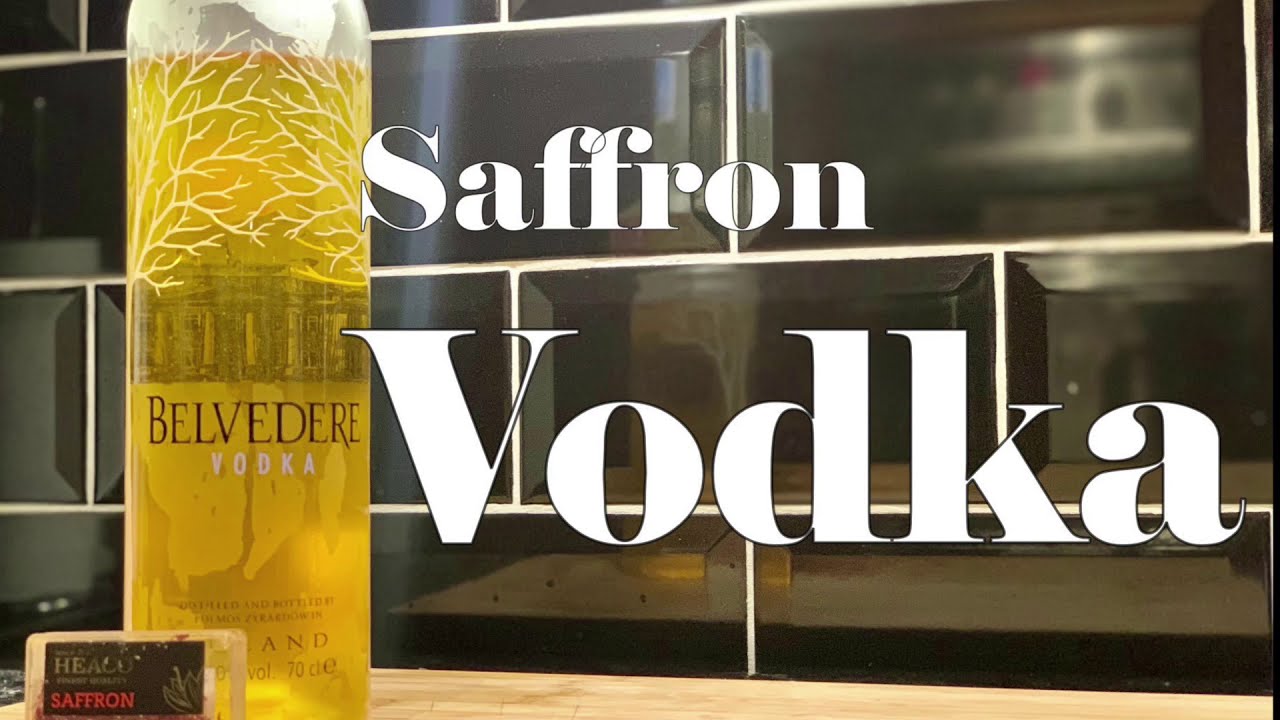 SAFFRON INFUSED VODKA