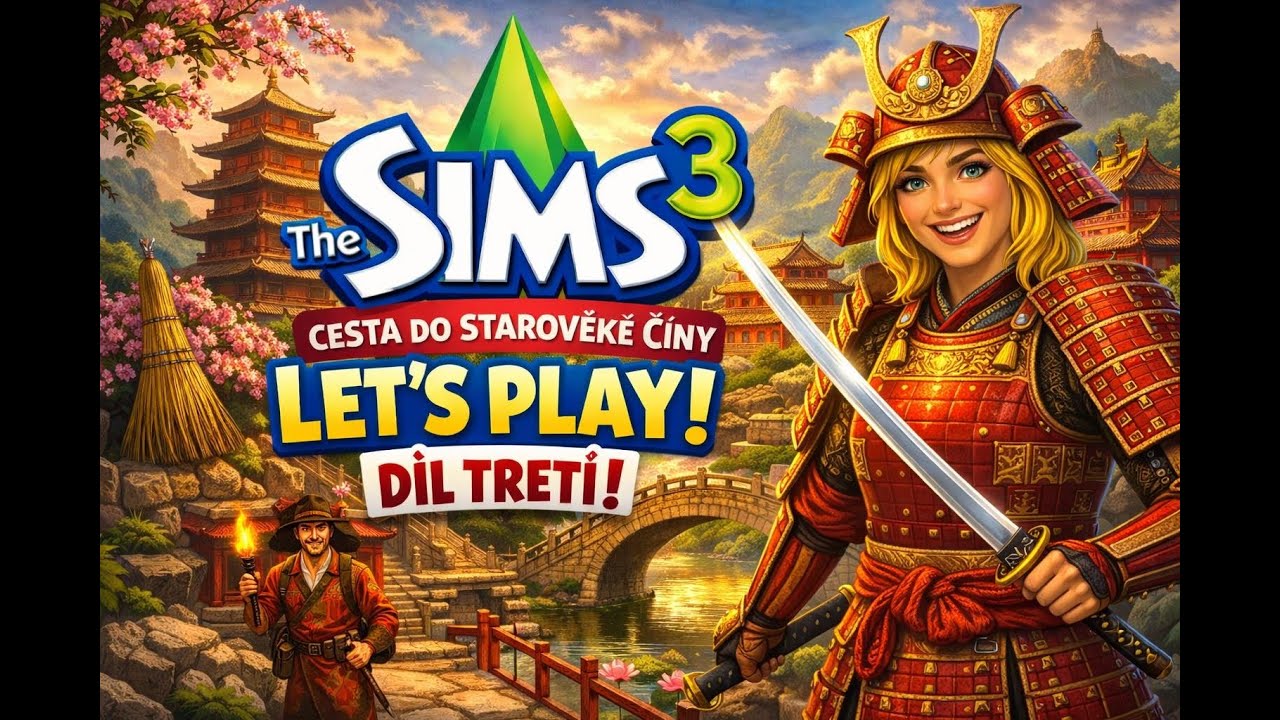 Cesta do Starověké Činy!!! The sims 3