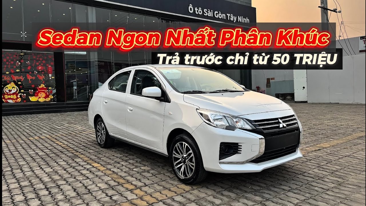 🚗 Mitsubishi Attrage MT 2025 – Sedan số sàn NGON NHẤT tầm giá | Liên hệ em Cường Mitsubishi Tây Ninh