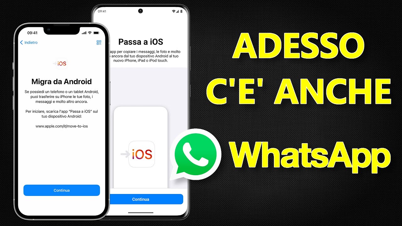 Da Android ad iPhone con Passa a iOS - Senza Perdere i Tuoi Dati!