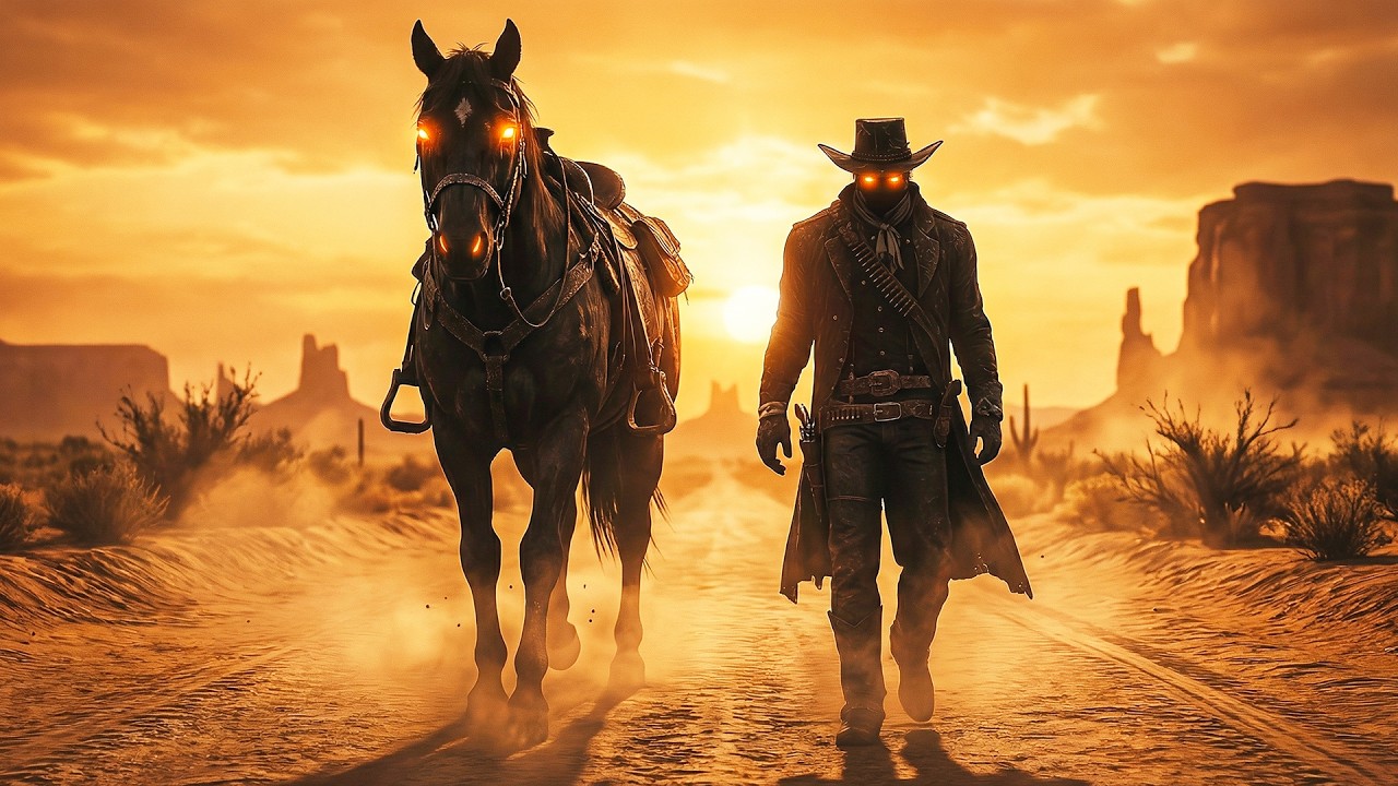 Spirits of the Wild West | Mystic Dark Western Ambient | Relaxing Cowboy Music