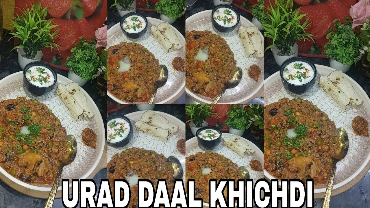U.P STYLE URAD DAAL KHICHDI RECIPE..MAKAR SANKRATI SPECIAL..|| SMITA KITCHEN CRAFT ||