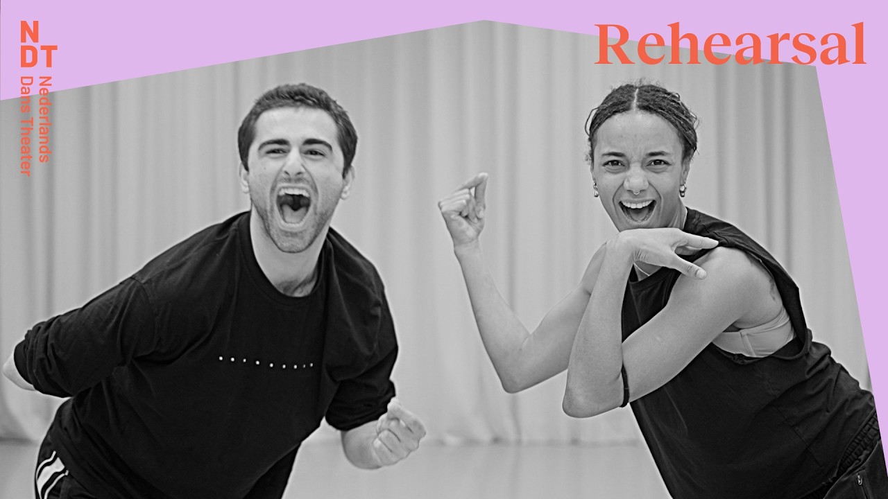 Rehearsal world premiere - Imre van Opstal & Marne van Opstal (NDT 2 | I dreamt, it was)