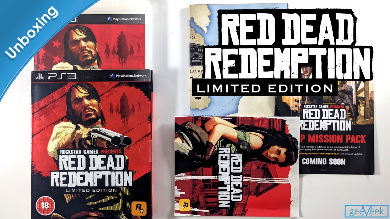 Red Dead Redemption - Limited Edition - PS3 Unboxing