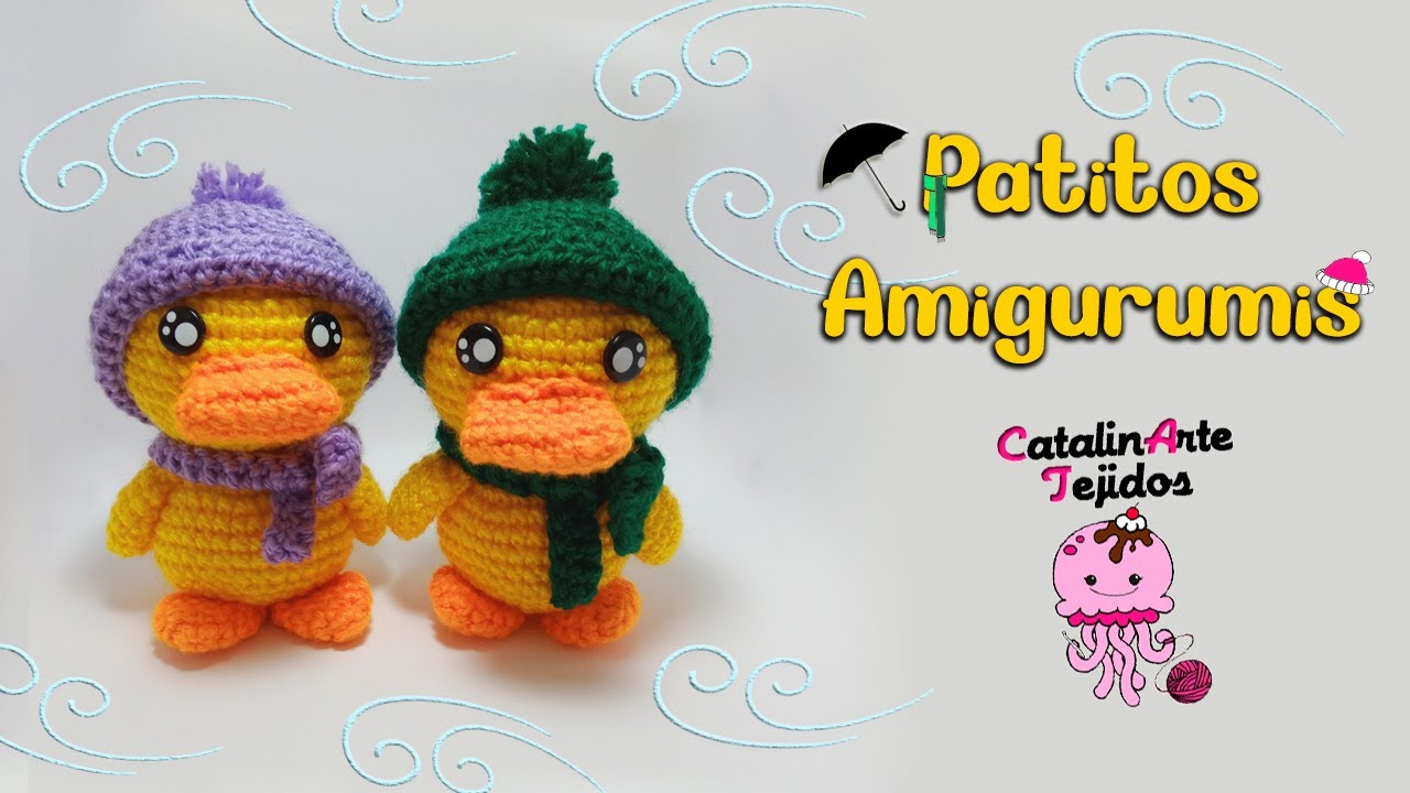 Patitos Amigurumis!! | CatalinArte Tejidos