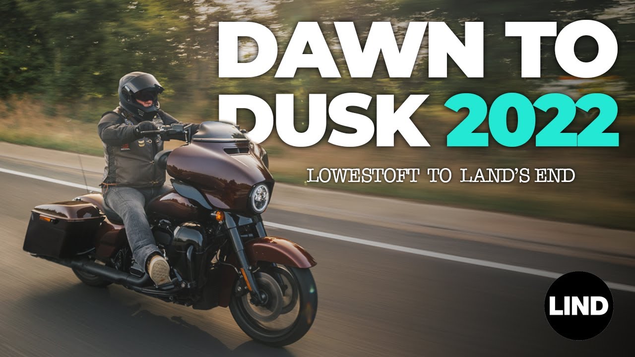 Riding a Harley-Davidson across the UK  |  Dawn To Dusk Ride 2022