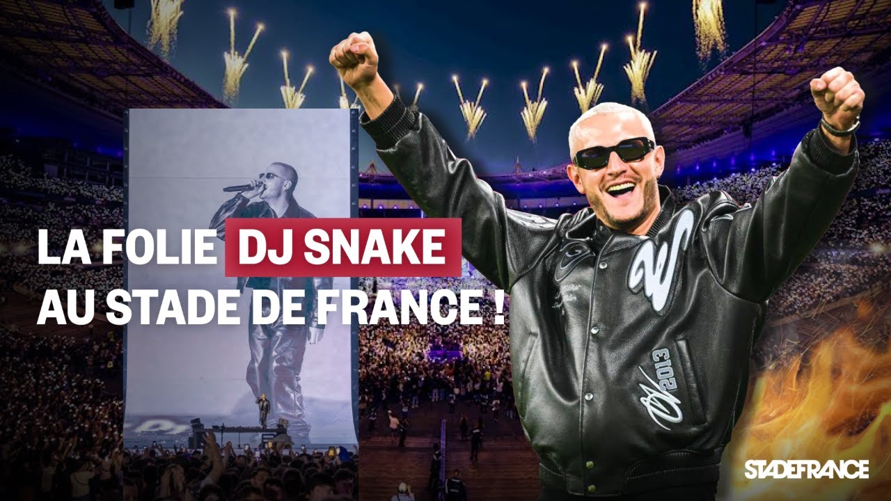 INCROYABLE : DJ Snake met le FEU au Stade de France devant 80 000 personnes 🔥😱