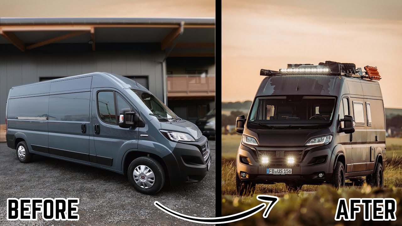6 Monate Campervan Ausbau in 10 Minuten – Fiat Ducato Umbau zum perfekten Wohnmobil im Zeitraffer ⏱️
