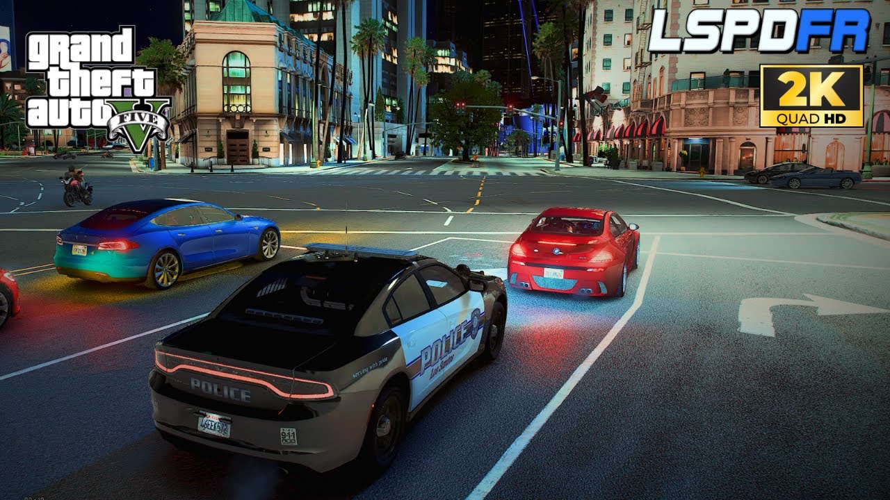 GTA V LSPDFR Gameplay – Dodge Charger Patrol (No Commentary, PC)