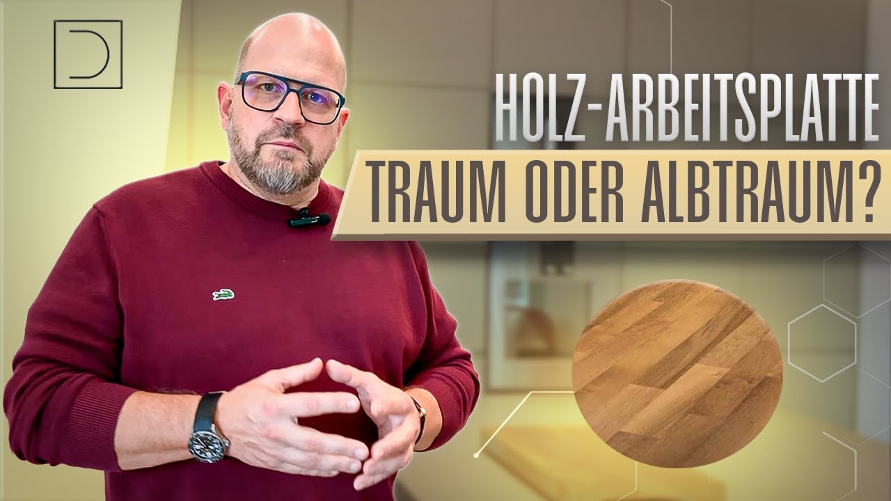 Lohnt sich eine Arbeitsplatte aus Holz in der Küche?