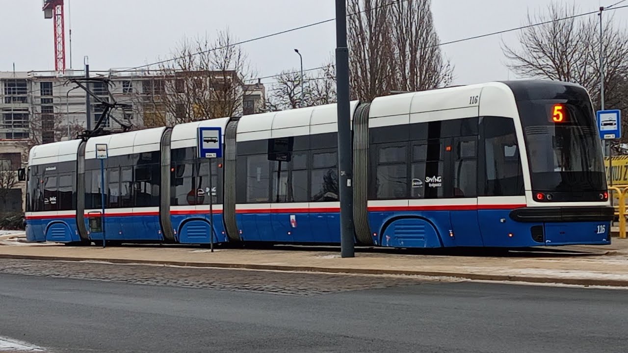MZK Bydgoszcz - Pesa 122NaB #116 | Linia 5-01 🎶 Anomalia 🎶
