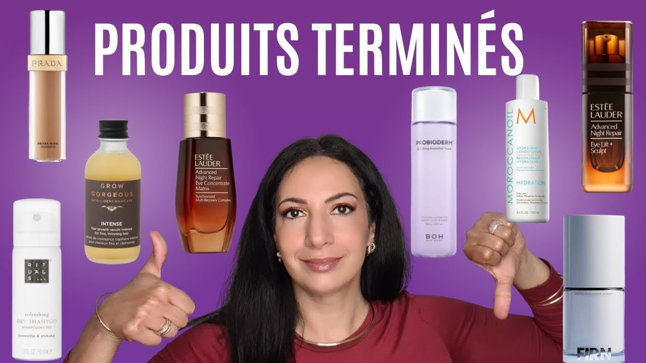 PRODUITS TERMINÉS DES TOPS ET DES FLOPS : DE L'ANTI-AGE, CONTOUR DES YEUX, CHEVEUX