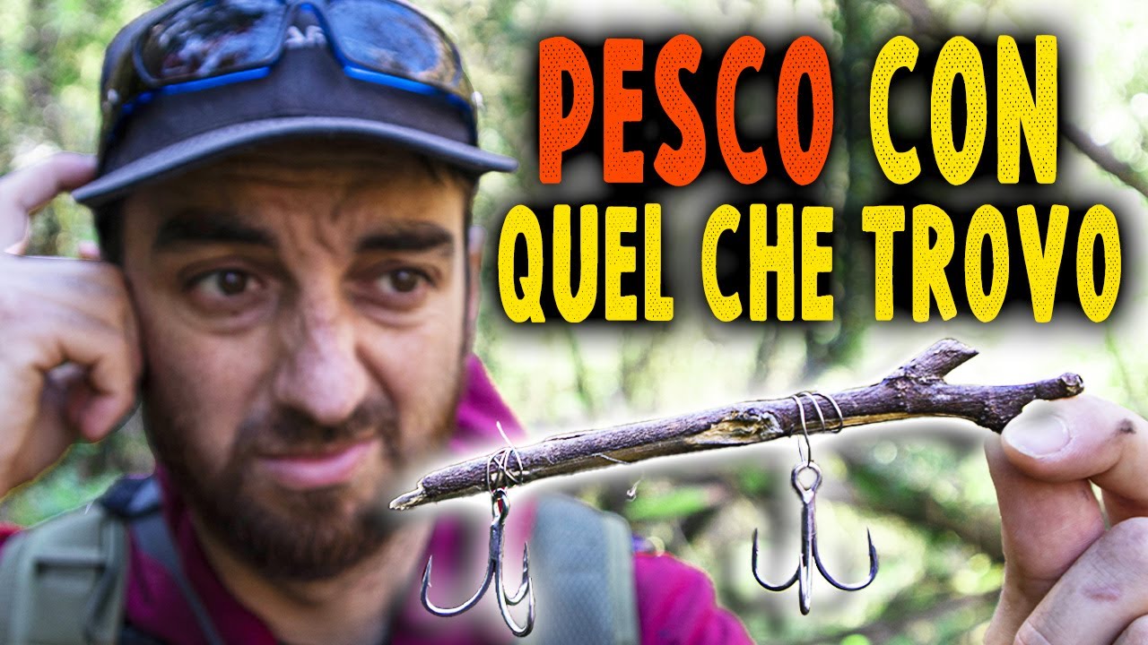 Pesco con QUELLO CHE TROVO al fiume | Dalla Costruzione alla Cattura