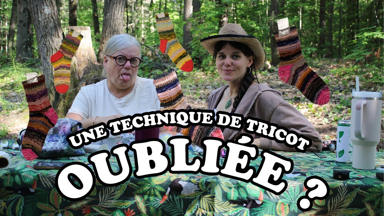 LES TRICOTS COL&Egrave;RE / Ma maman m'apprend &agrave; tricoter &agrave; l'envers ?