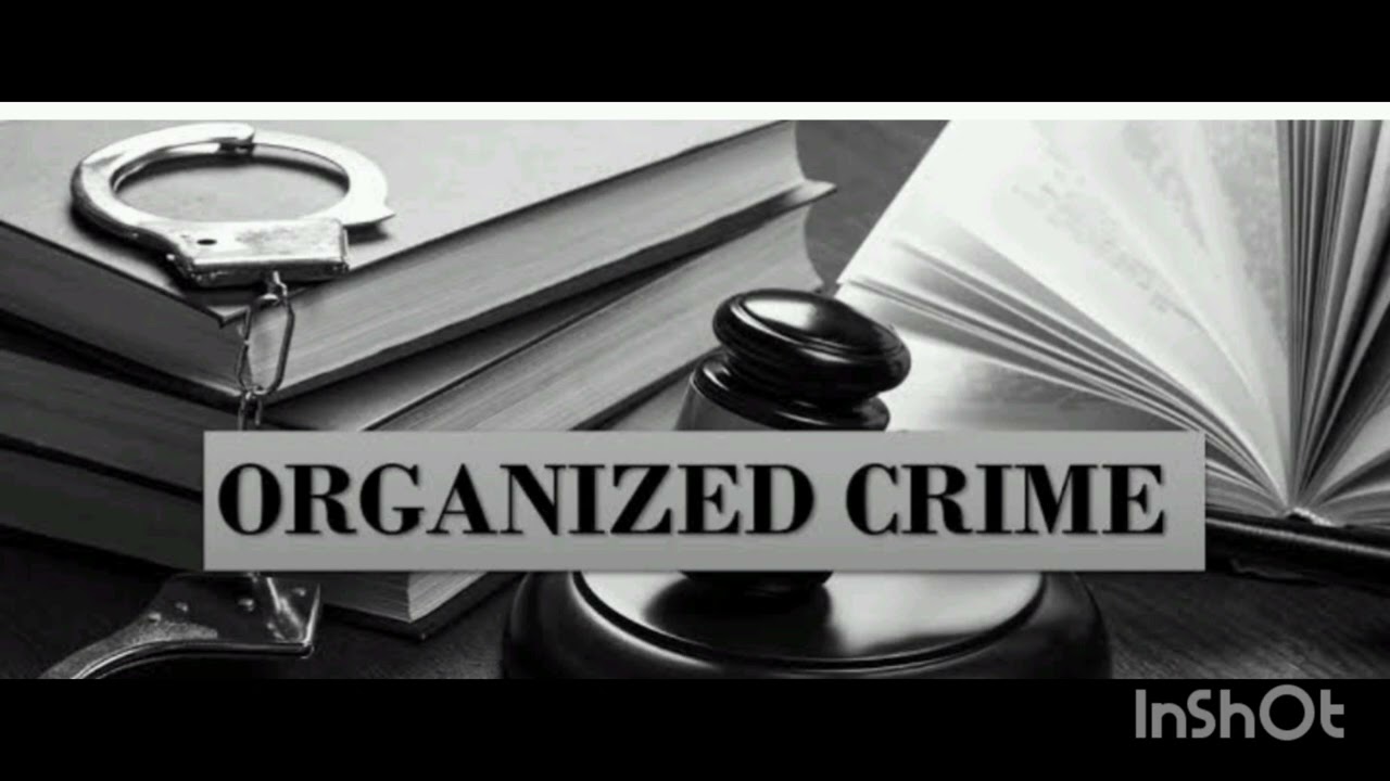 ORGANIZED CRIME OR PROFESSIONAL CRIME- CRIMINOLOGY