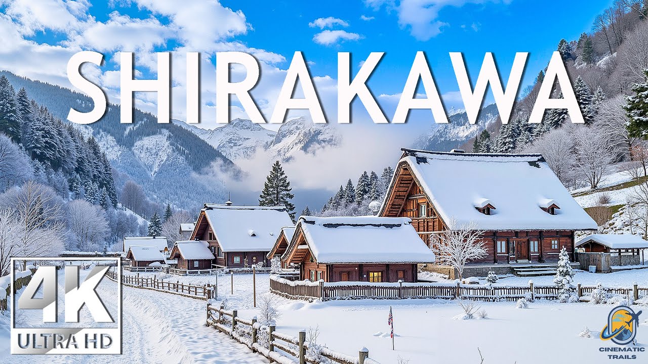 Shirakawa-go, Japan Winter 4K❄️ Timeless Snow Village – Gassho Houses, Deep Snow & Quiet Winter Calm