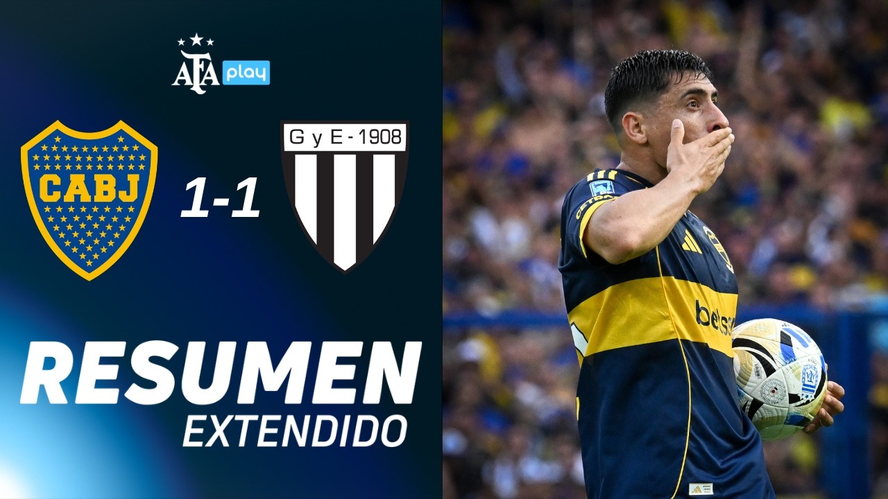 Boca Juniors 1 vs. 1 Gimnasia Mendoza | #TorneoApertura2026 | RESUMEN EXTENDIDO | FECHA 8