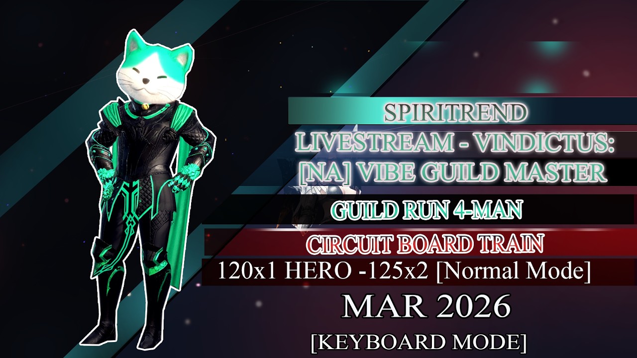 Vindictus: [NA EAST FL] [Guild: VIBE] Guild Master on Circuit Board Raids