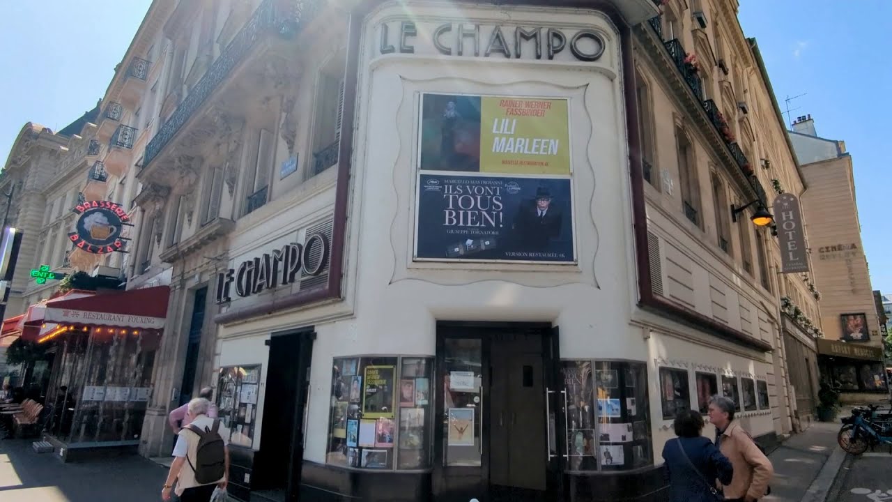 CIN&Eacute;MA LE CHAMPO - ESPACE JACQUES TATI (75005)