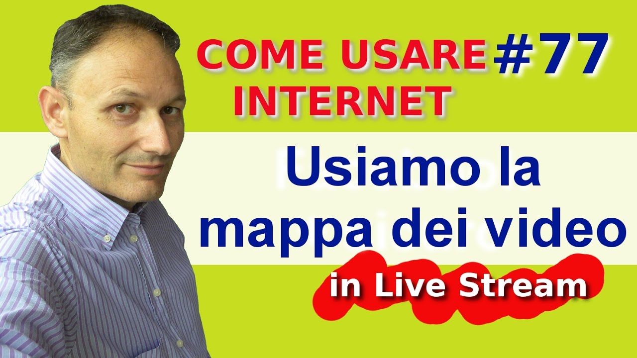 #77 Come usare la mappa dei video Maggiolina - in diretta con Daniele Castelletti