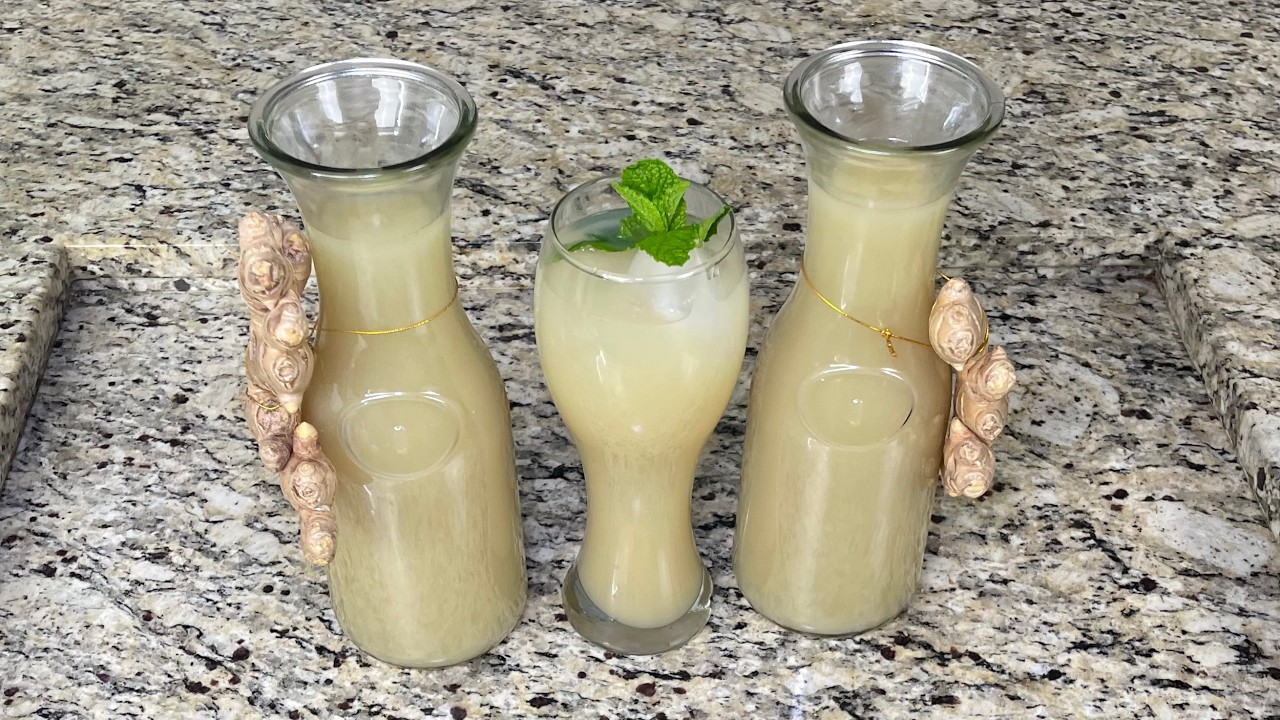How to make Jamaican Ginger Beer step by step recipe