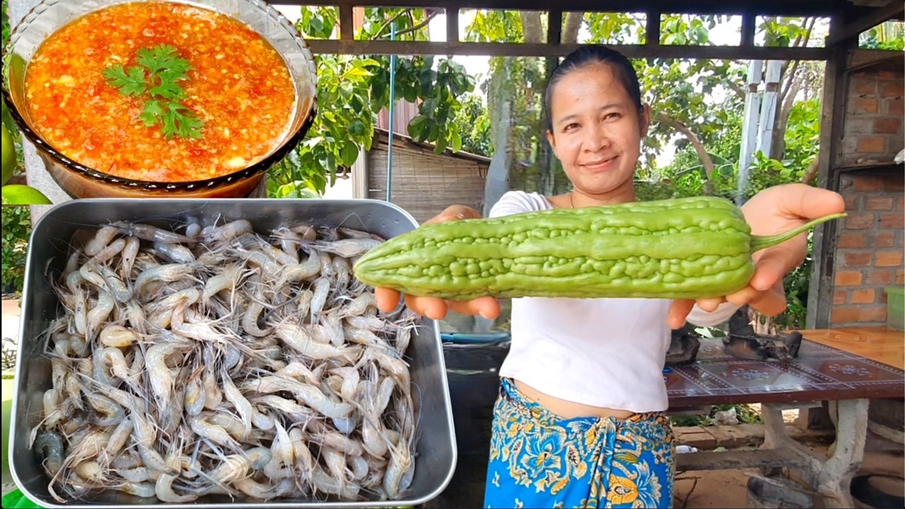 Freshwater Shrimps Like You’ve Never Seen! Best Cambodian Fish Sauce & Village Cooking