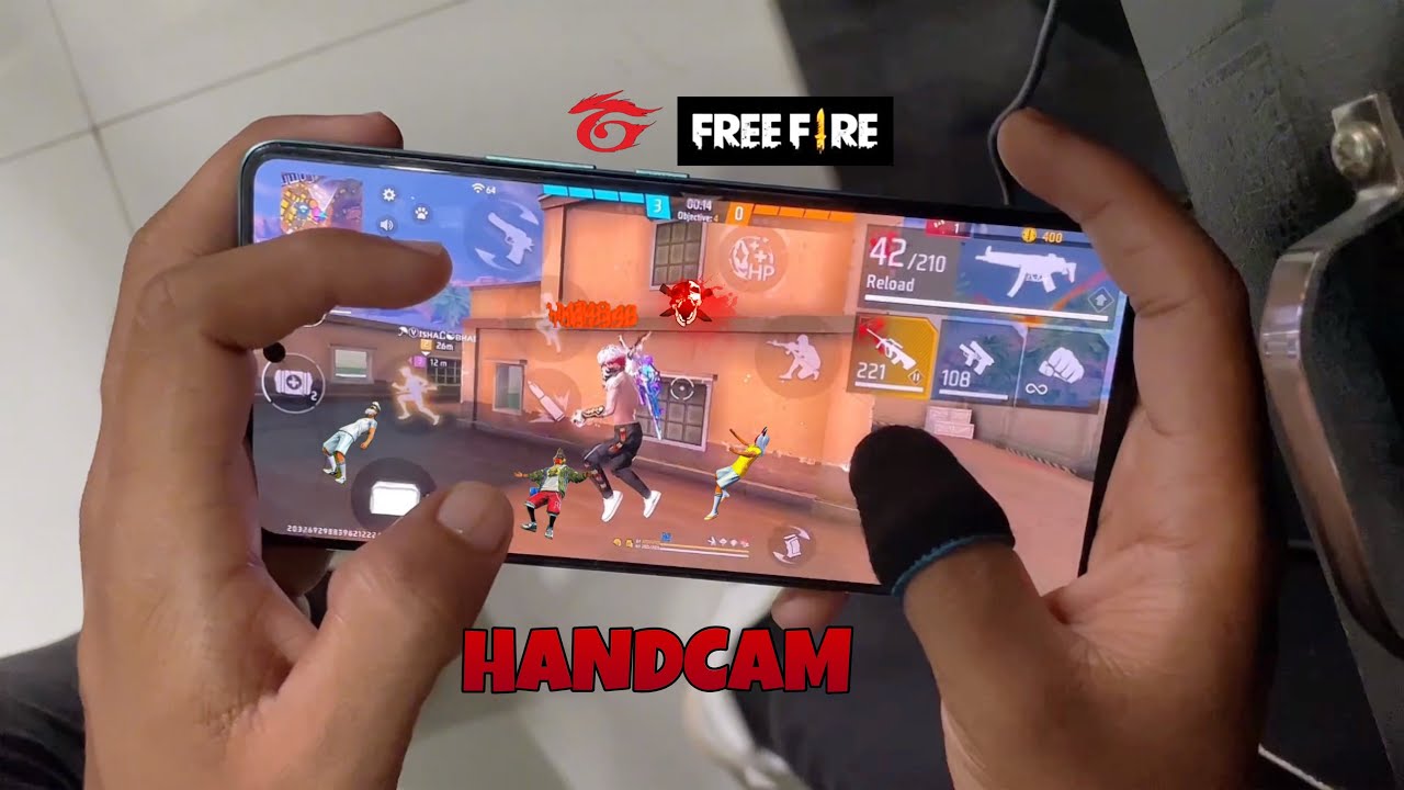 Iq neo7 freefire handcam gameplay 📲 || freefire 4finger mobile handca❤️‍🔥