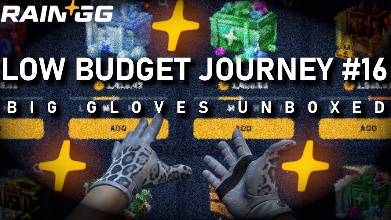 HITTING THESE JUICY 0.05% GLOVES! LOW BUDGET JOURNEY #16 (RAIN.GG)(PROFIT)