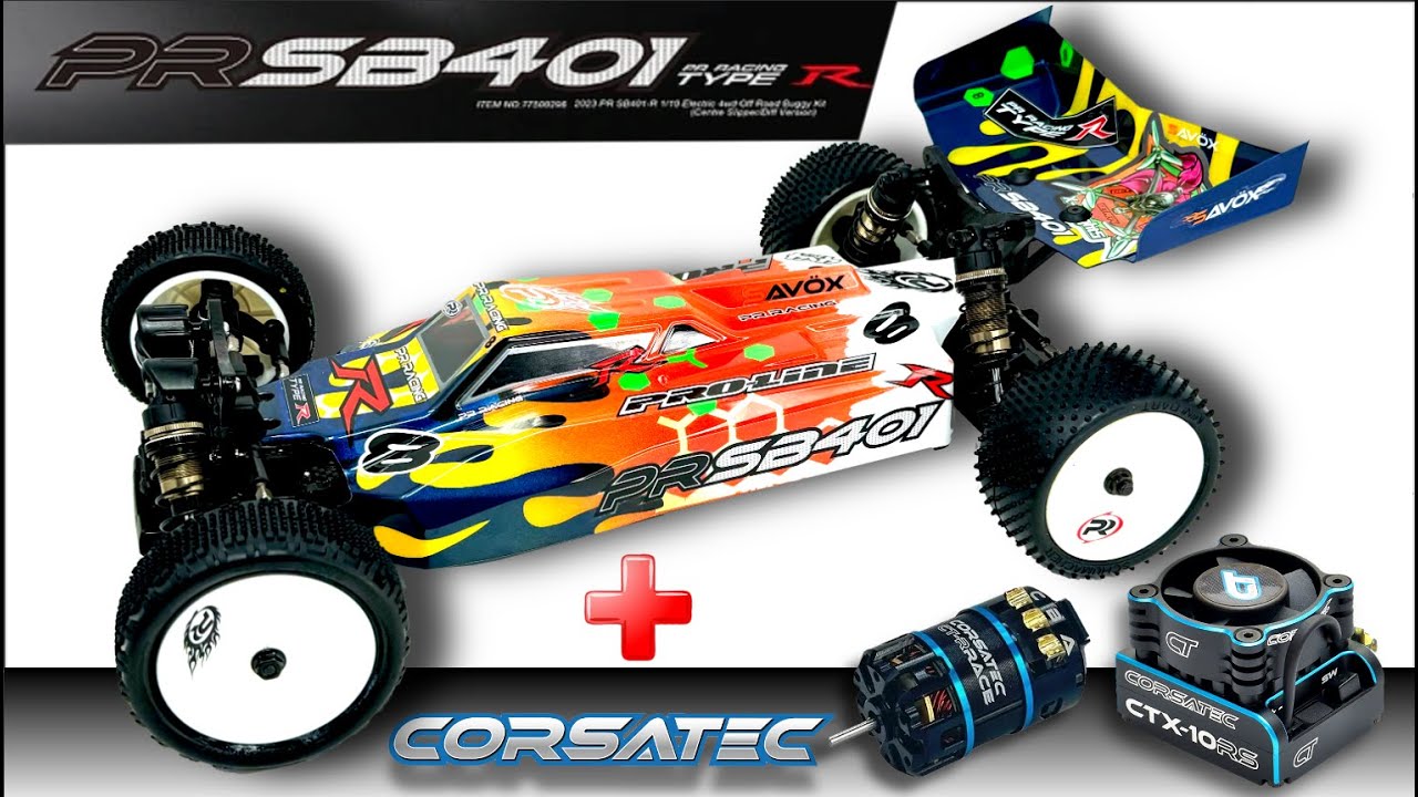 Unleashing A PR Racing PRSB401 Type R Track Weapon + Fitting $400+  Of Epic Cosatec Race Electronics