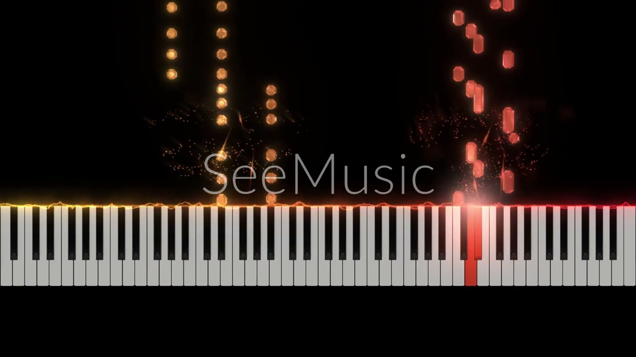 5 mins. of phut hon funk piano see music