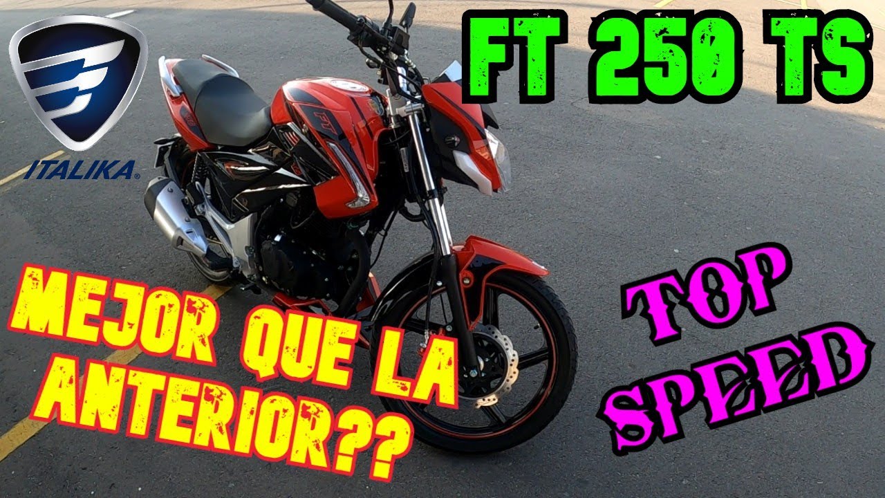 La Nueva FT250TS  top speed / mejoro? / Review