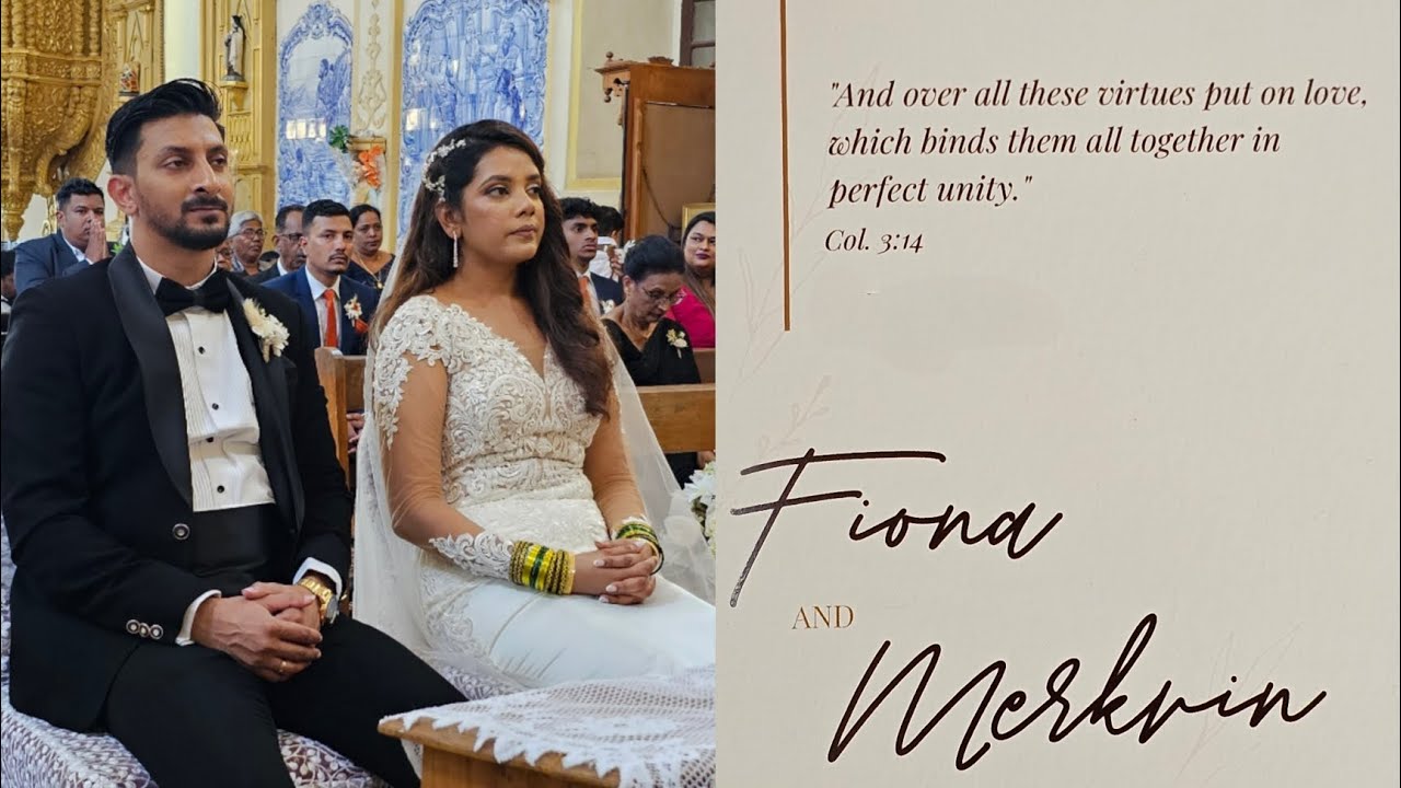 Fiona & Merkvin's Unforgettable Wedding Mass | Nuptial Celebration | #tfrcctv
