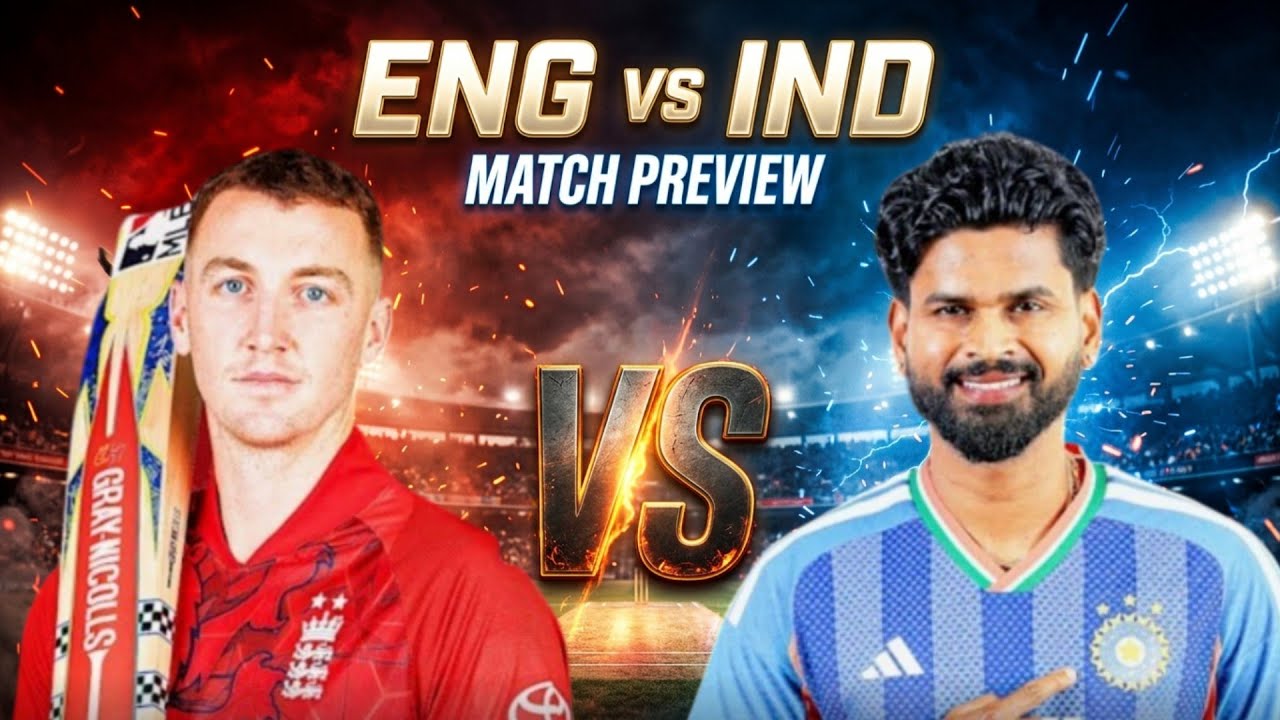 India vs England Today Match | Full Preview, Pitch Report & Dream Playing XI
