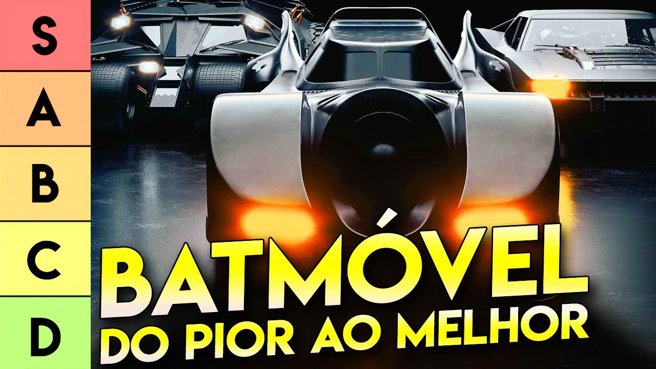 TOP BATMÓVEL - Do Pior ao mais ICÔNICO!