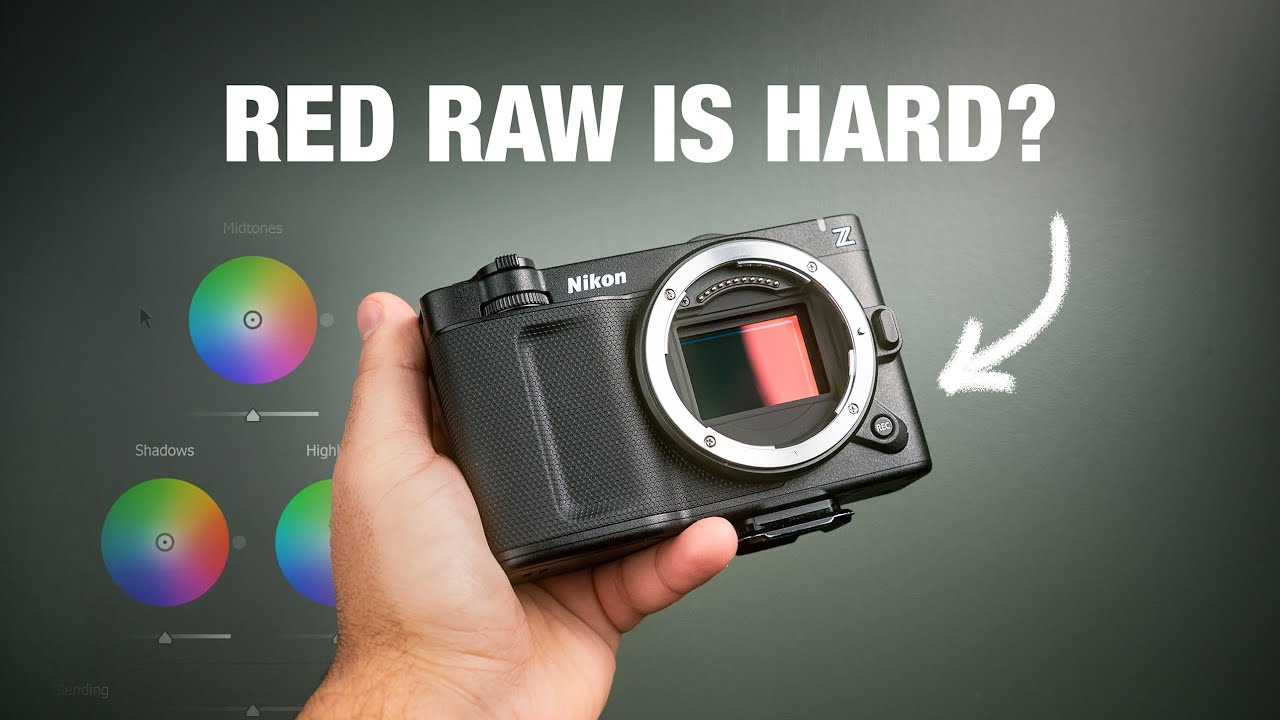 How to Color Grade NIKON ZR's RED RAW in Final Cut Pro!