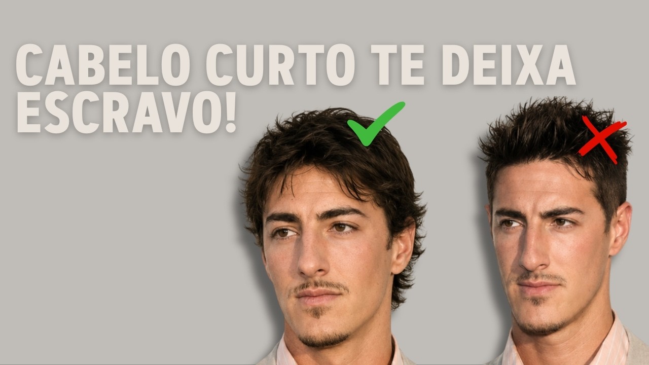 PARE DE CORTAR O CABELO CURTO (ELES TE ENGANARAM!)