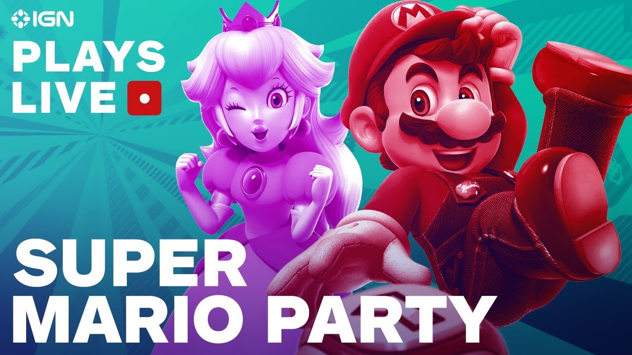 Super Mario Party Gameplay Livestream With Max, Brian & More! - IGN Plays Live