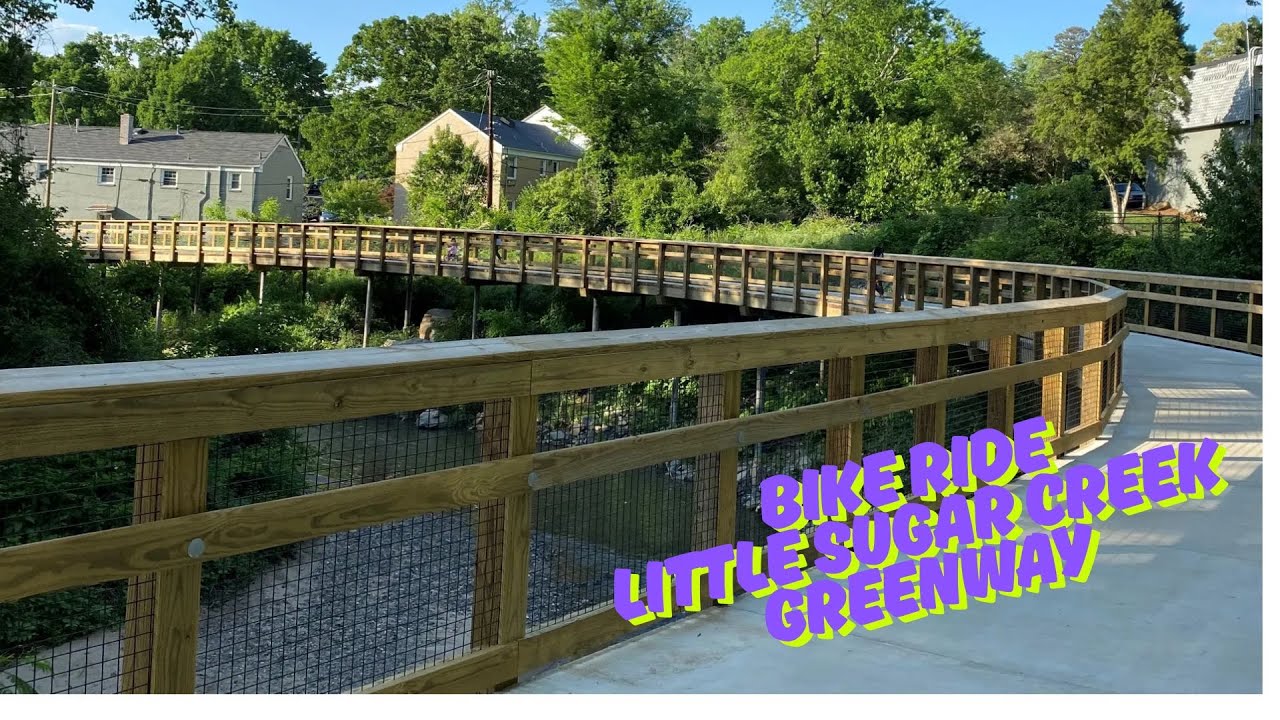 Bike Little Sugar Creek Greenway Charlotte NC