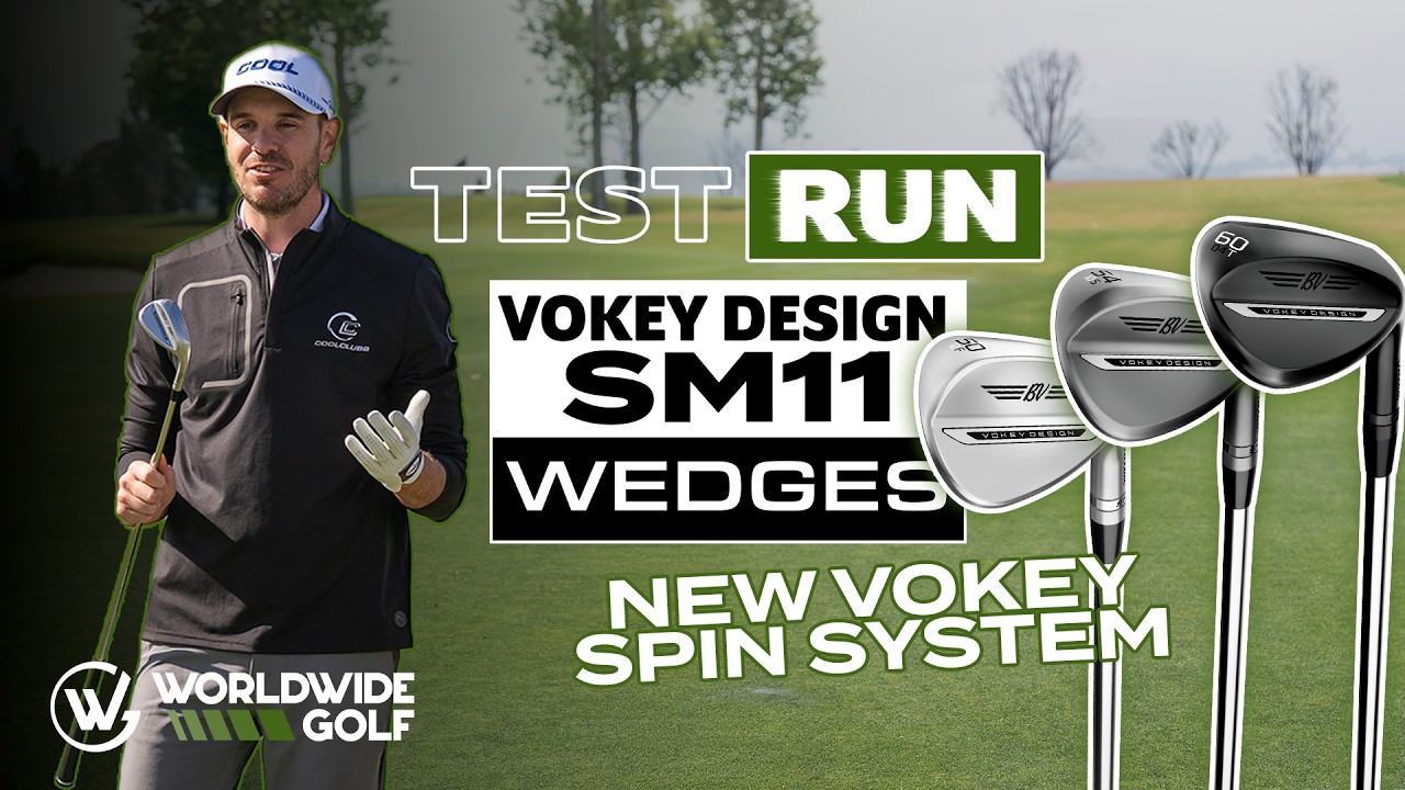 В ходе тестирования клинов Titleist Vokey SM11 на TPI | Новые технологии, анализ вращения и парам...