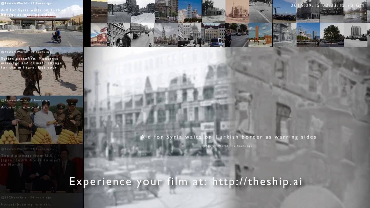 Brian Eno - 'The Ship' A Generative Film (Trailer)